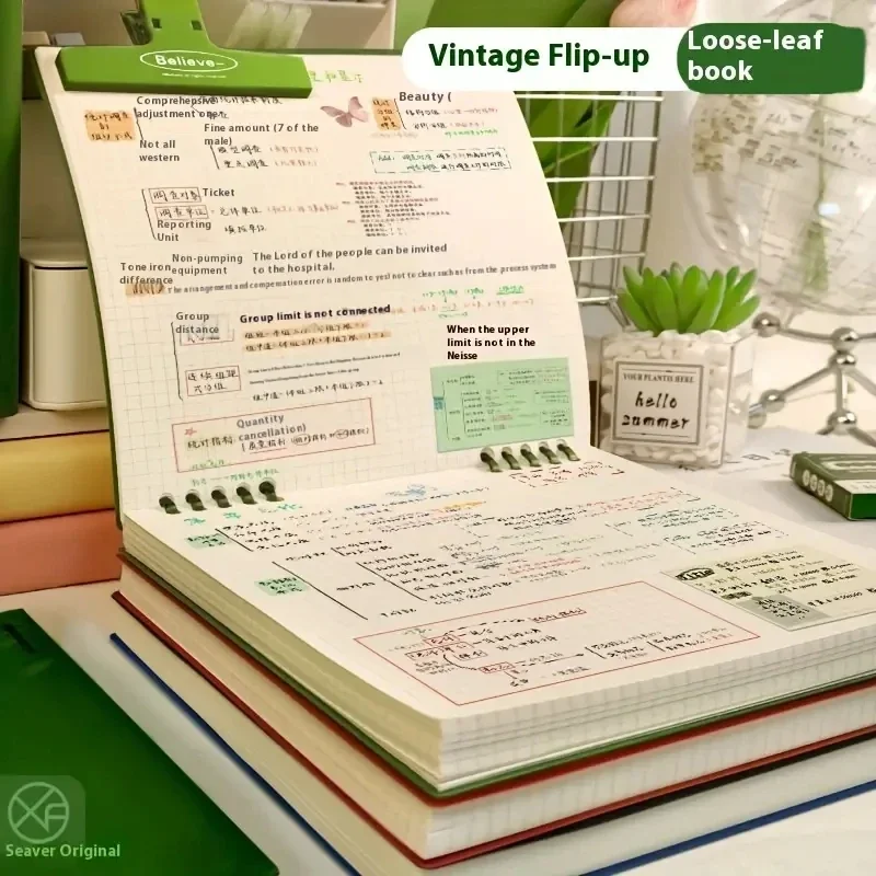 Meal Plan Notepad - B5 Notebook, Diary, Flip Notebook, Diary,