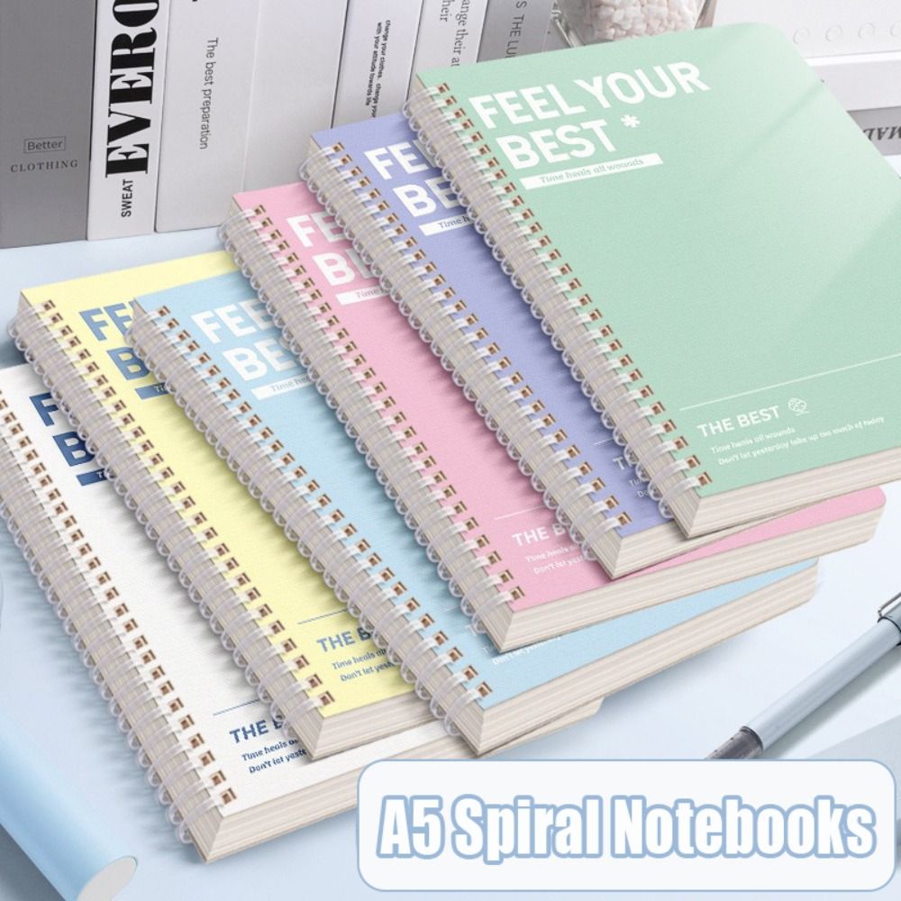 Meal Plan Notepad - 60Sheets/Book High Quality A5 Spiral Notebooks