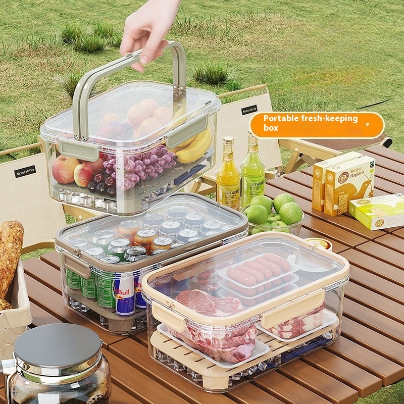 Salad Container Jar - Portable Lunch Box Leakproof Food Storage