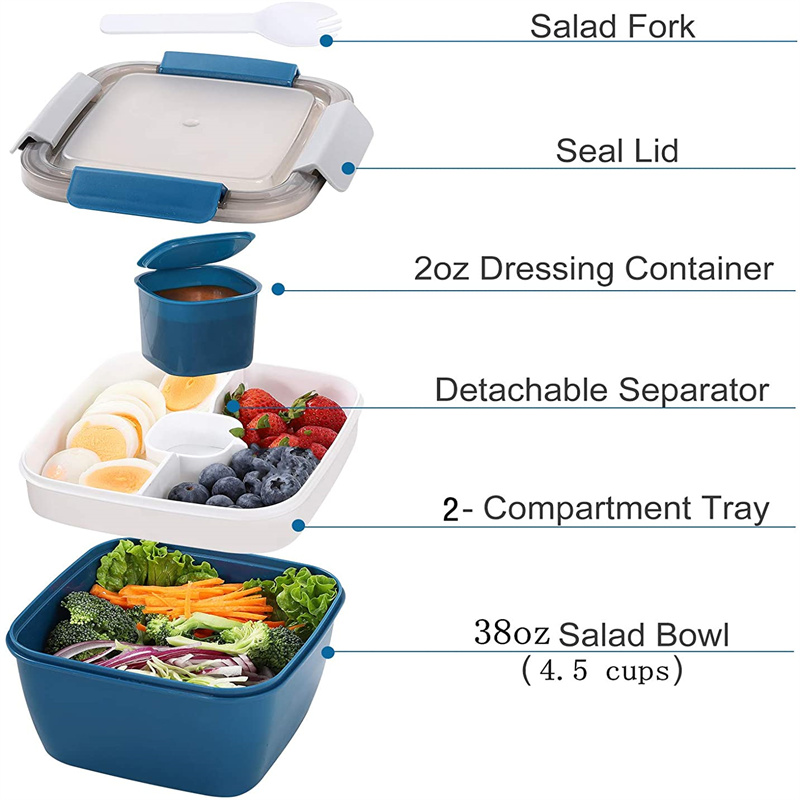 Portable Salad Lunch Container - Salad Container Jar 评论和价格