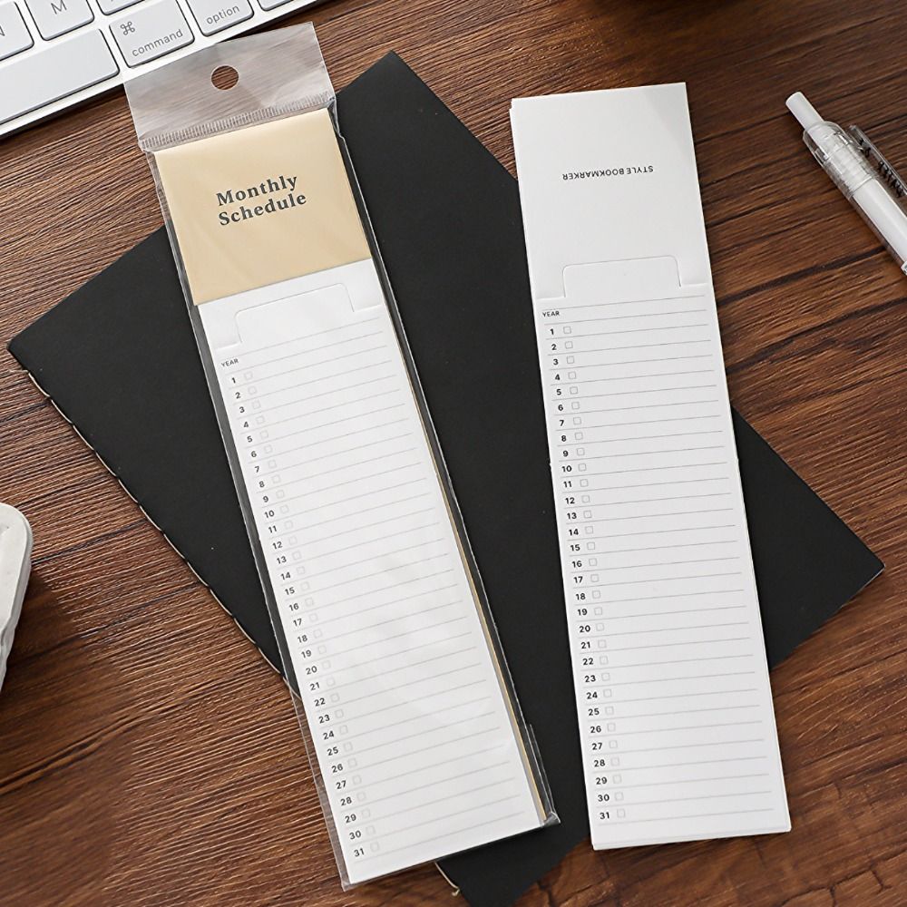 New Bookmark Type Note Paper D - Meal Plan Notepad 评论和价格