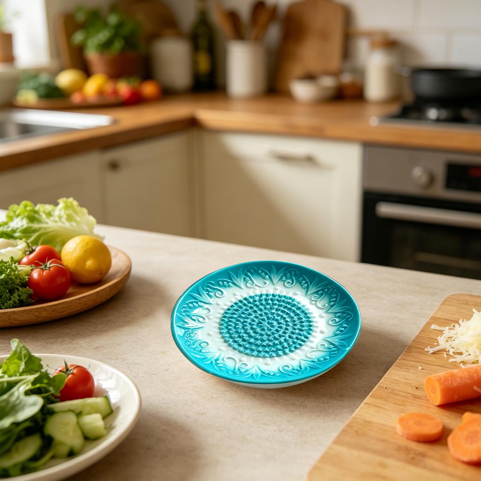 Ceramic Garlic Grater Plate Em - Meal Prep Chef 评论和价格