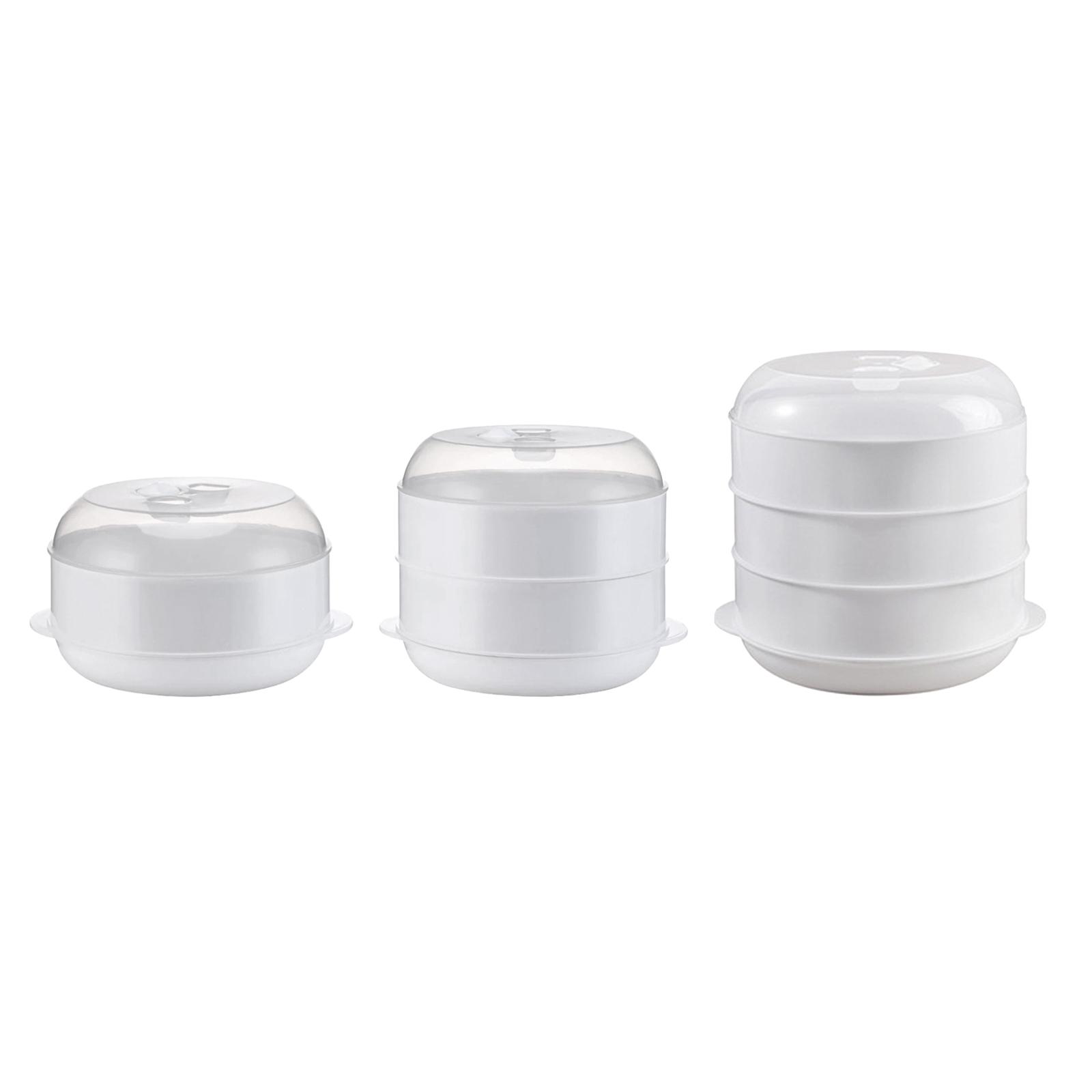Stackable Microwave Food Steam - Meal Prep Healthy 评论和价格