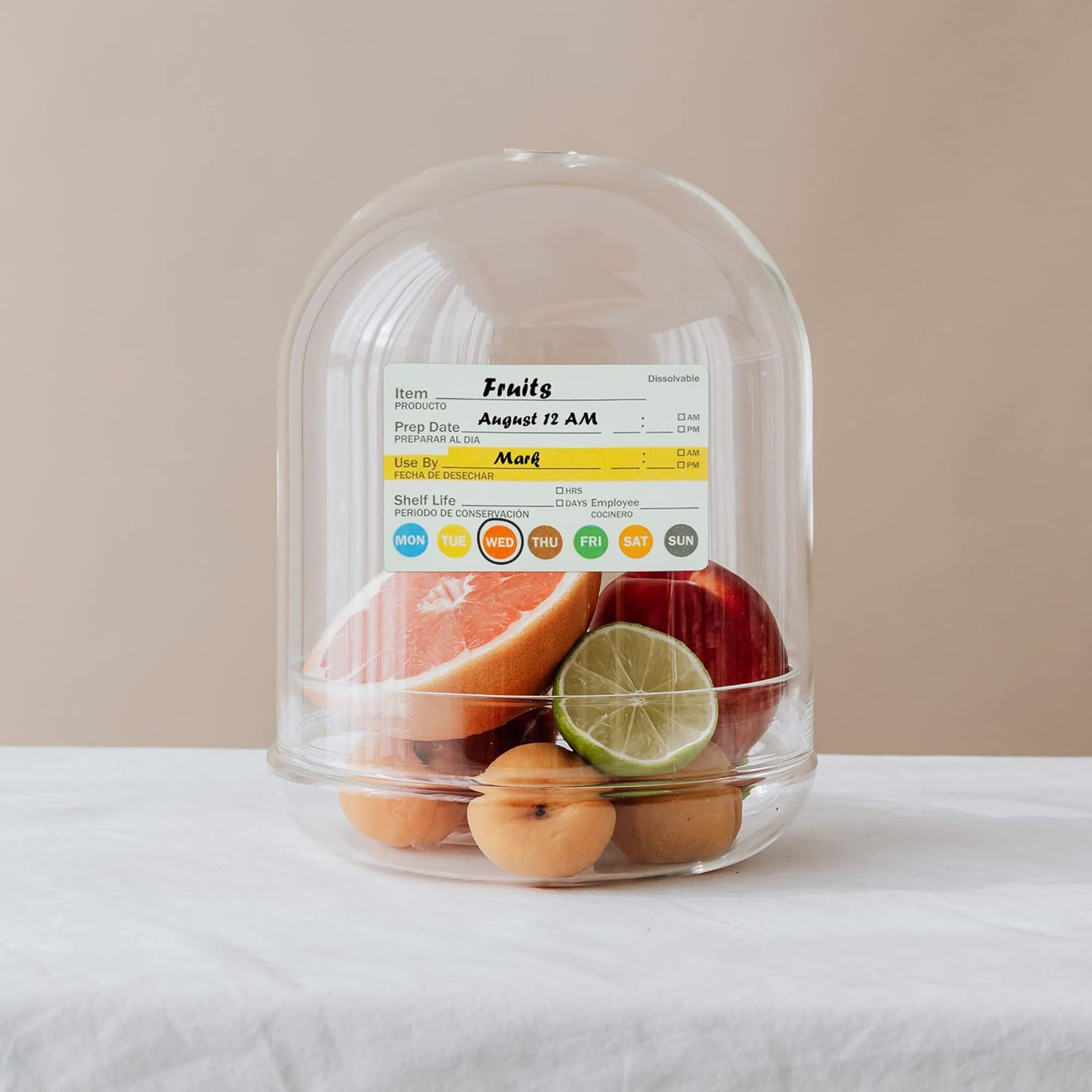 250Pcs/Roll Food Date Labels W - Meal Prep Chef 评论和价格