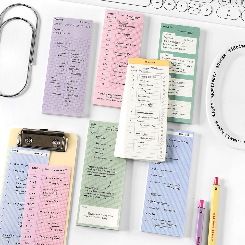 80sheets Sticky Notes, Life Pr - Meal Plan Notepad 评论和价格