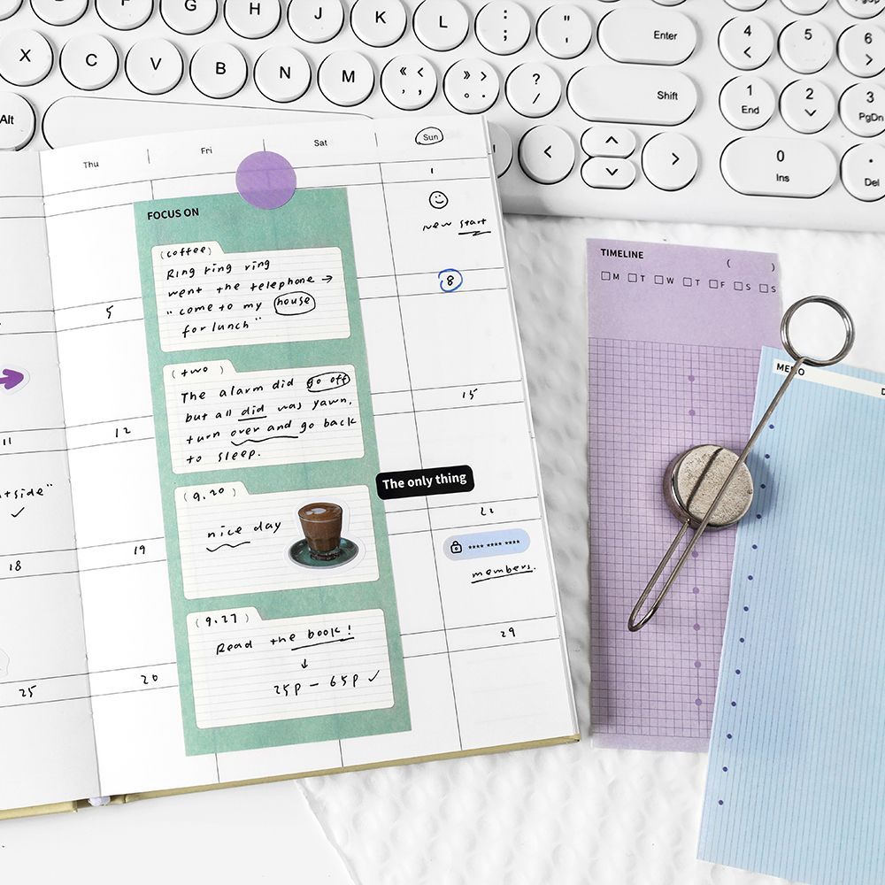 80sheets Sticky Notes, Life Pr - Meal Plan Notepad 评论和价格