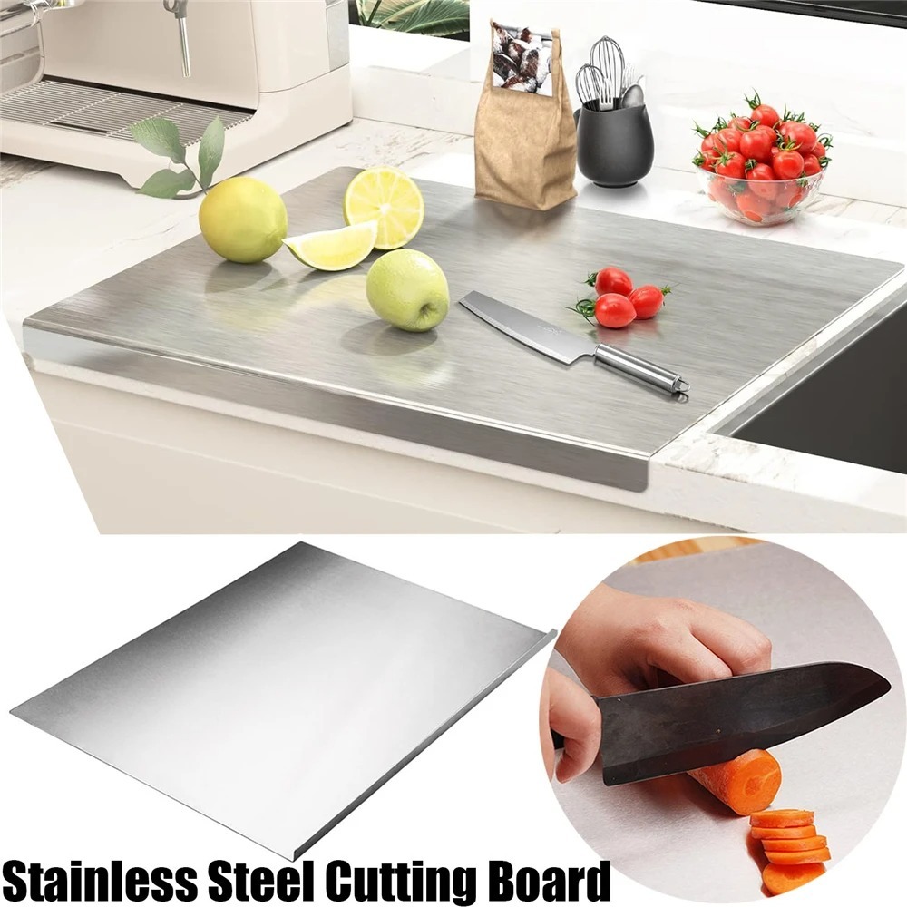 L-shaped Chopping Board Stainl - Meal Prep Chef 评论和价格