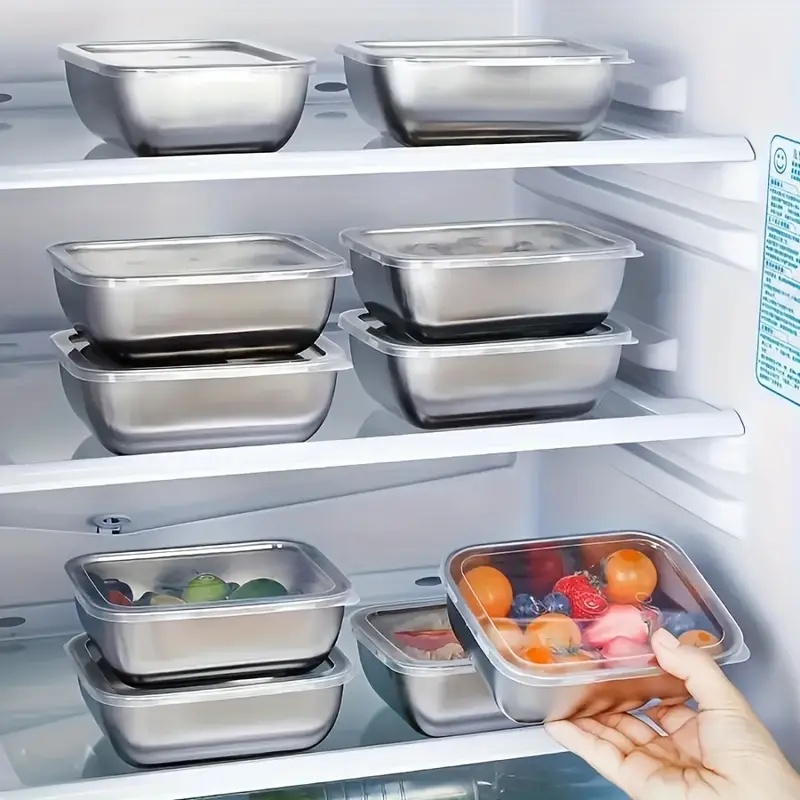 5-Piece Stainless Steel Food S - Meal Prep Chef 评论和价格