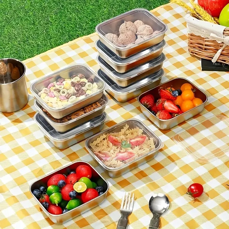 5-Piece Stainless Steel Food S - Meal Prep Chef 评论和价格