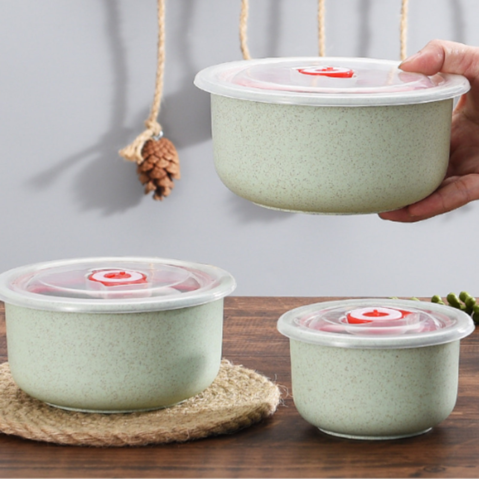 3pcs Food Storage Containers B - Meal Prep Chef 评论和价格