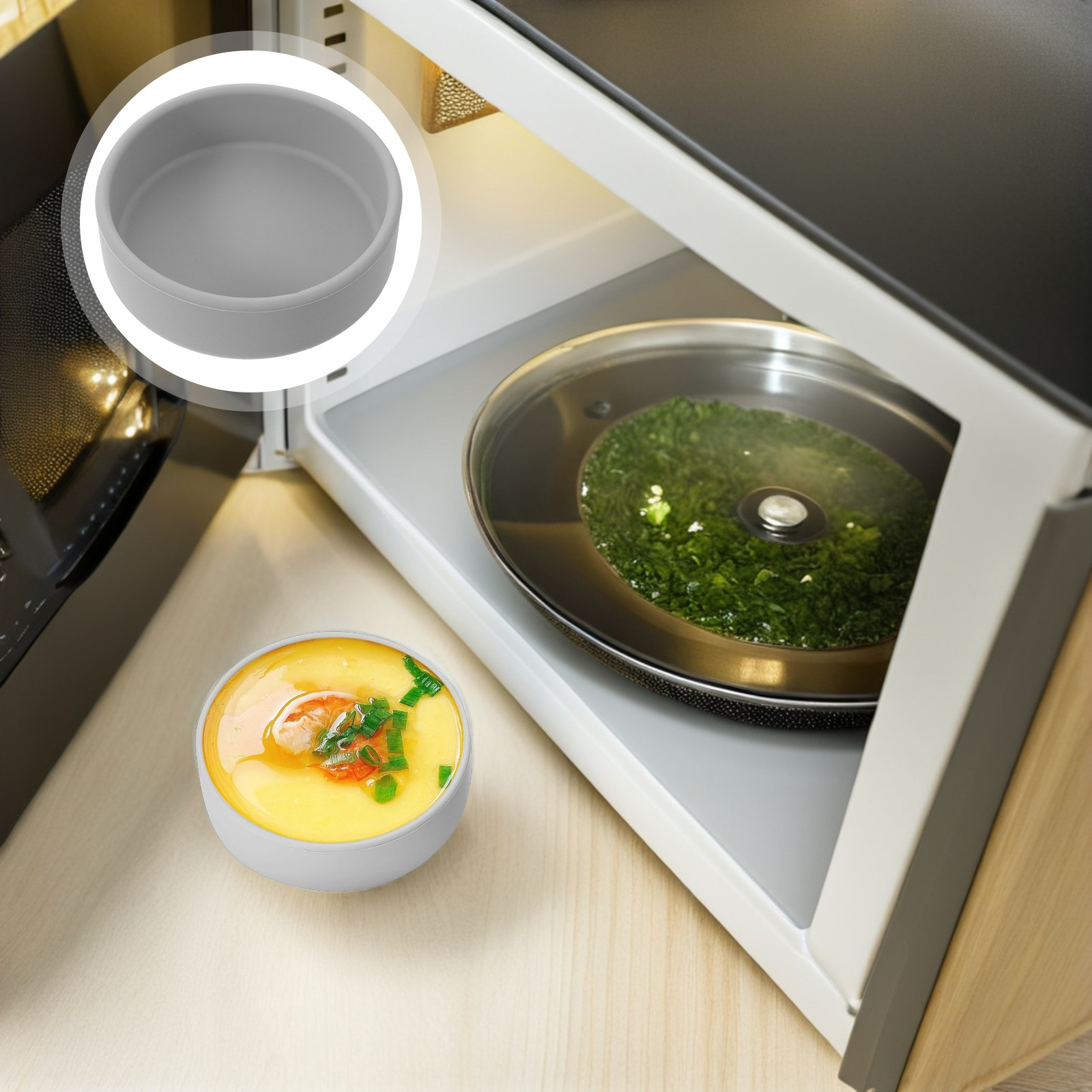 3Pcs Silicone Air Fryer Egg Mo - Meal Prep Healthy 评论和价格
