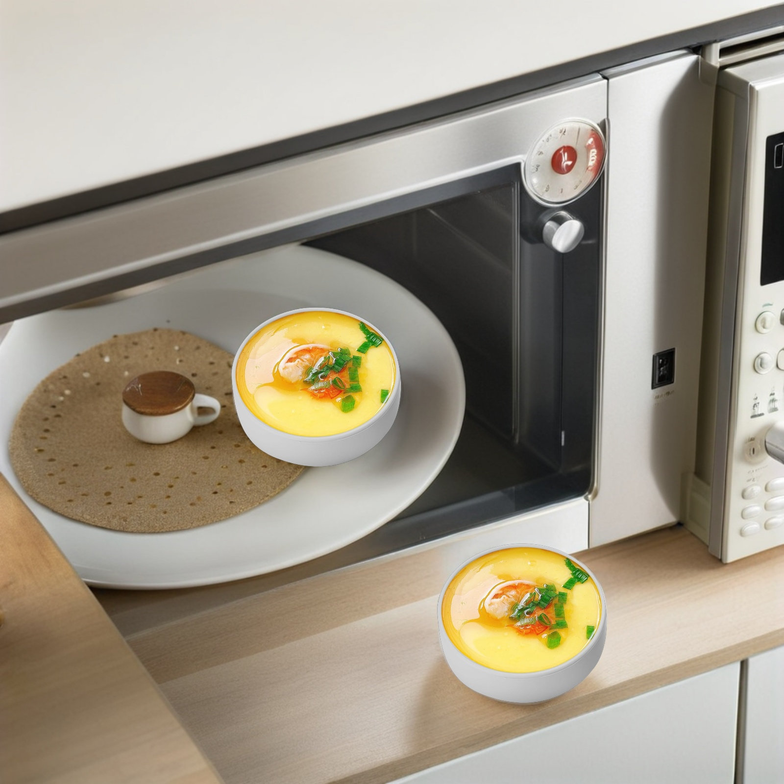 3Pcs Silicone Air Fryer Egg Mo - Meal Prep Healthy 评论和价格