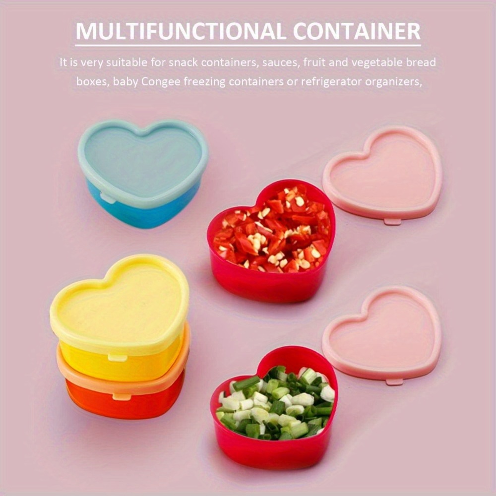 5PCS Mini Lunch Box Condiment  - Salad Container Jar 评论和价格