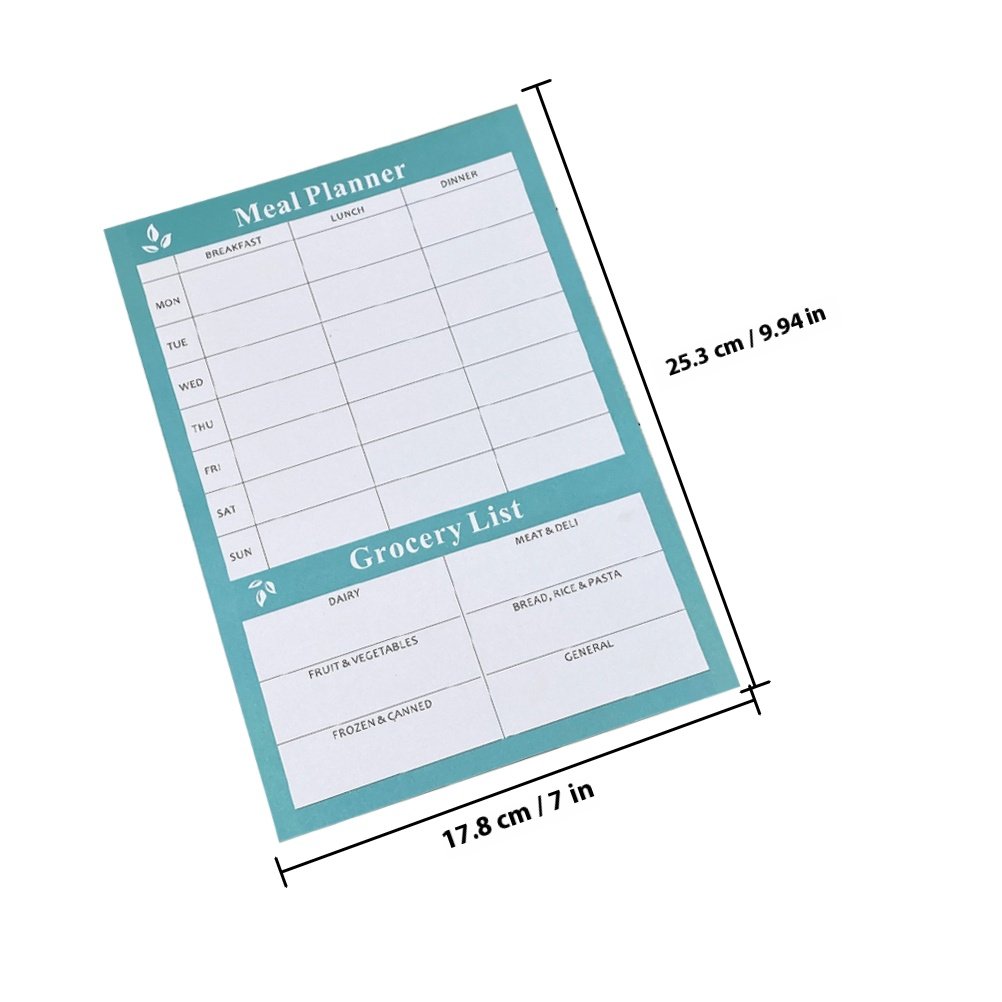 2Pcs Weekly Meal Planner Noteb - Meal Prep Healthy 评论和价格