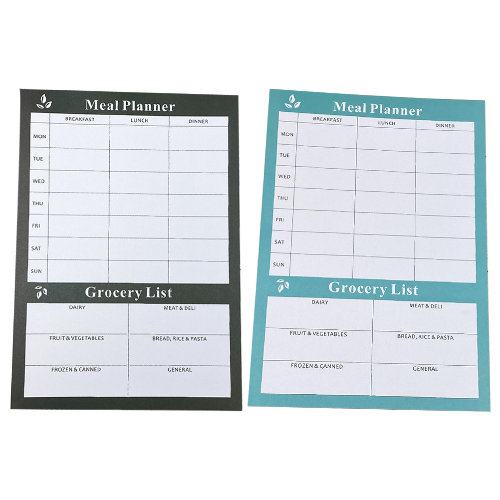 2Pcs Weekly Meal Planner Noteb - Meal Prep Healthy 评论和价格