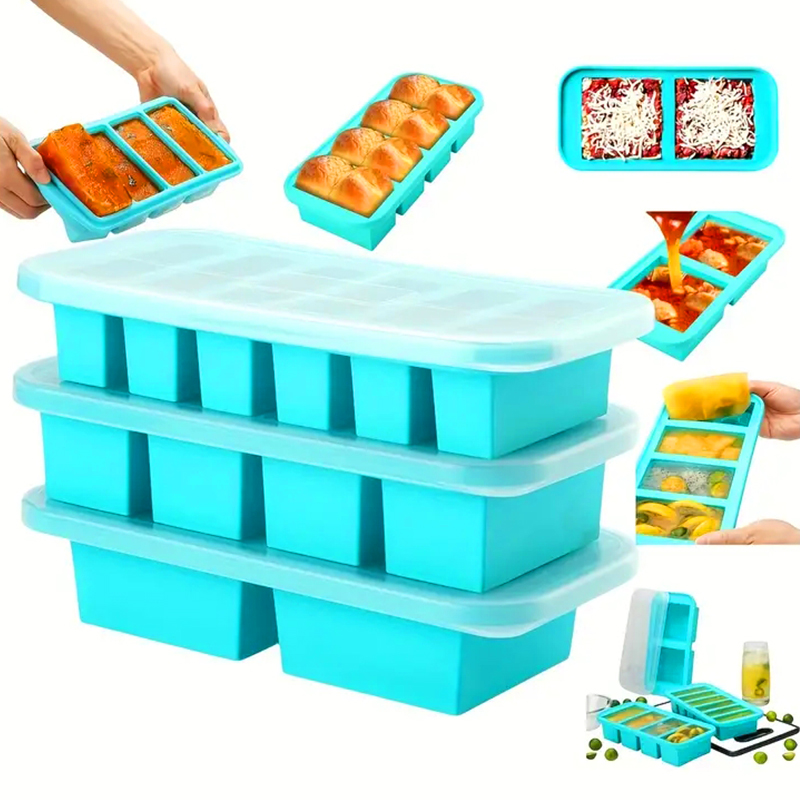 2 or 3-piece Silicone Freezer  - Meal Prep Chef 评论和价格