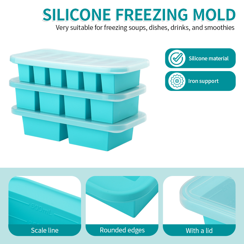 2 or 3-piece Silicone Freezer  - Meal Prep Chef 评论和价格