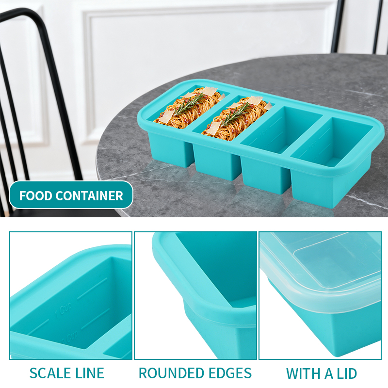 2 or 3-piece Silicone Freezer  - Meal Prep Chef 评论和价格
