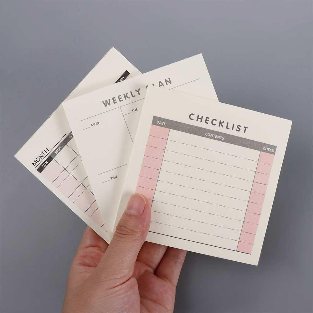 60 sheets Portable School Supp - Meal Plan Notepad 评论和价格
