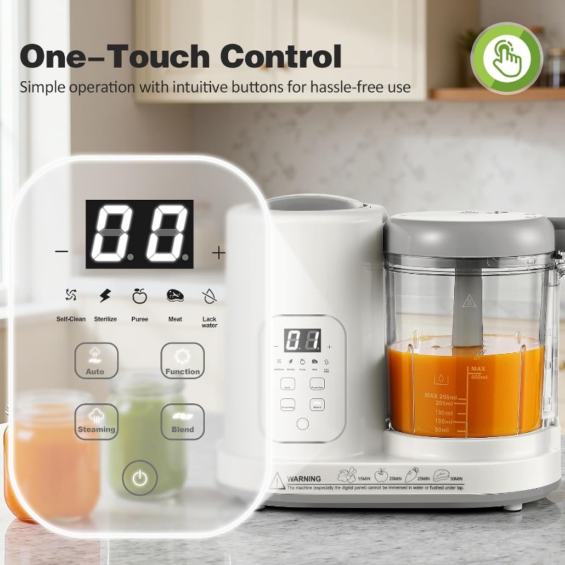 Baby Food Maker Steamer Blende - Meal Prep Healthy 评论和价格