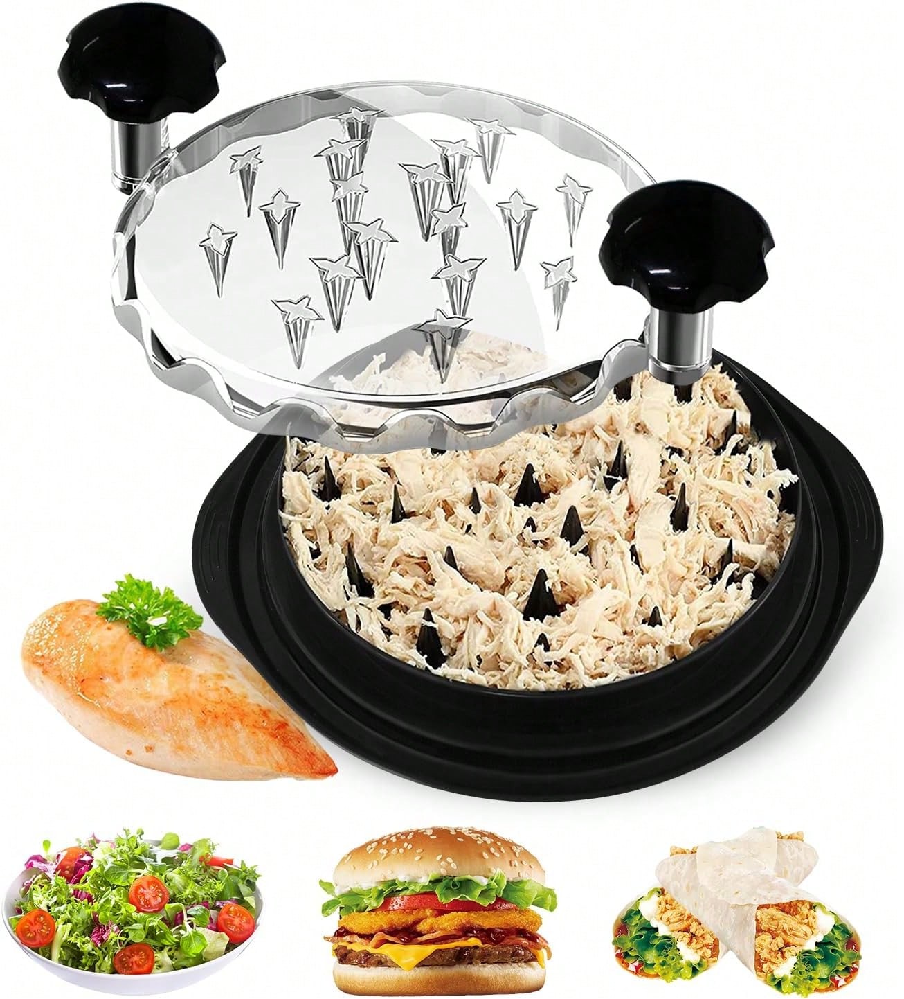 Chefy Ergonomic Manual Chicken - Meal Prep Chef 评论和价格