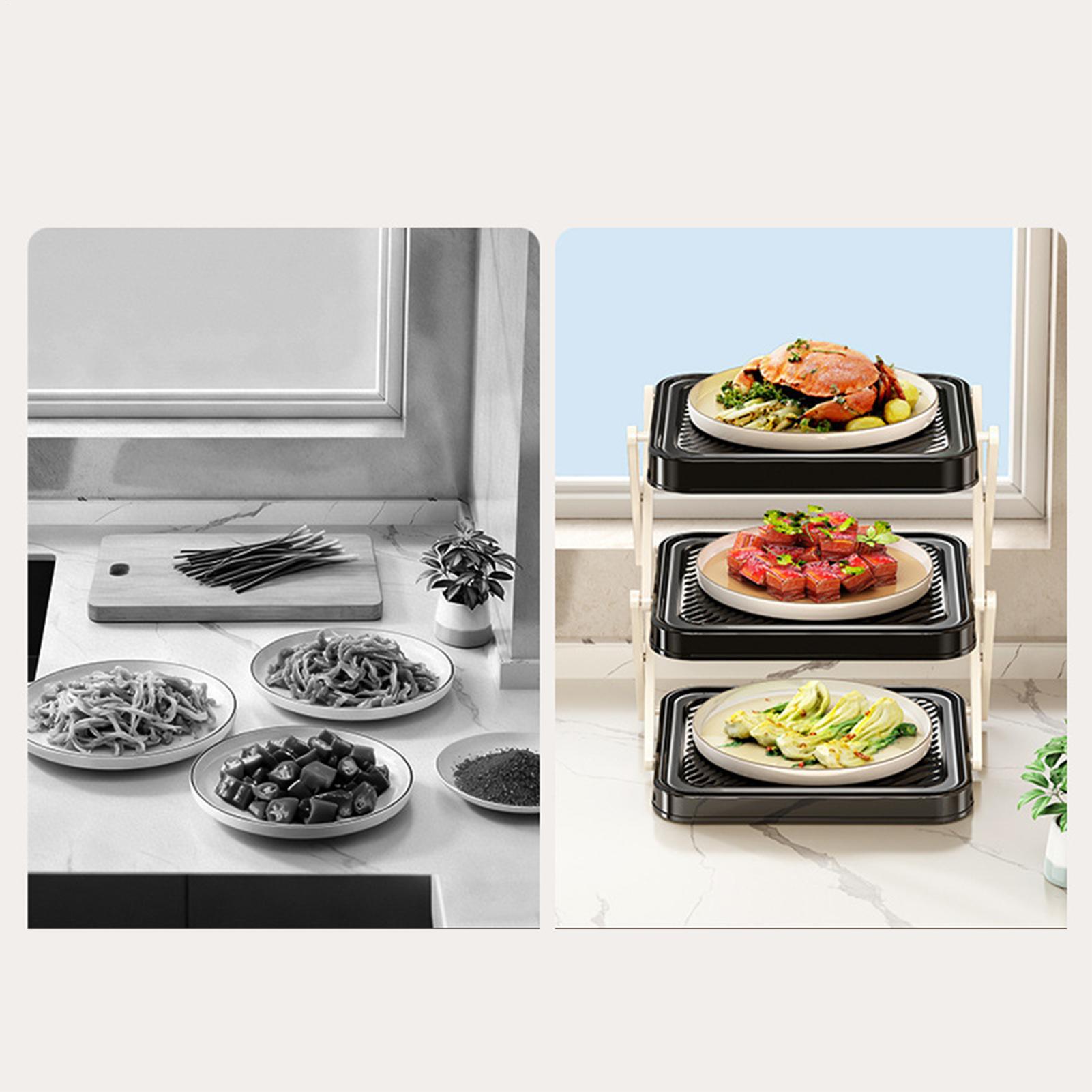 Multi-Layer Food Prep Tray Rac - Meal Prep Chef 评论和价格