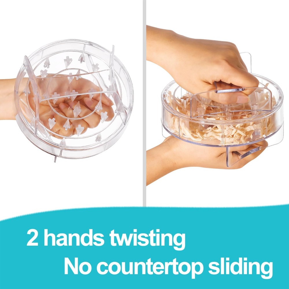 Nonslip Chicken Meat Shredder  - Meal Prep Quick And Easy 评论和价格