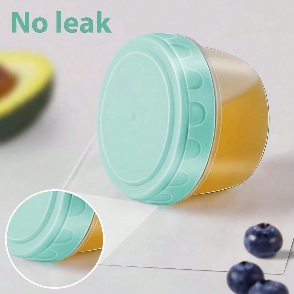 1-6 Pack 2.7 OZ Salad Dressing - Salad Container Jar 评论和价格