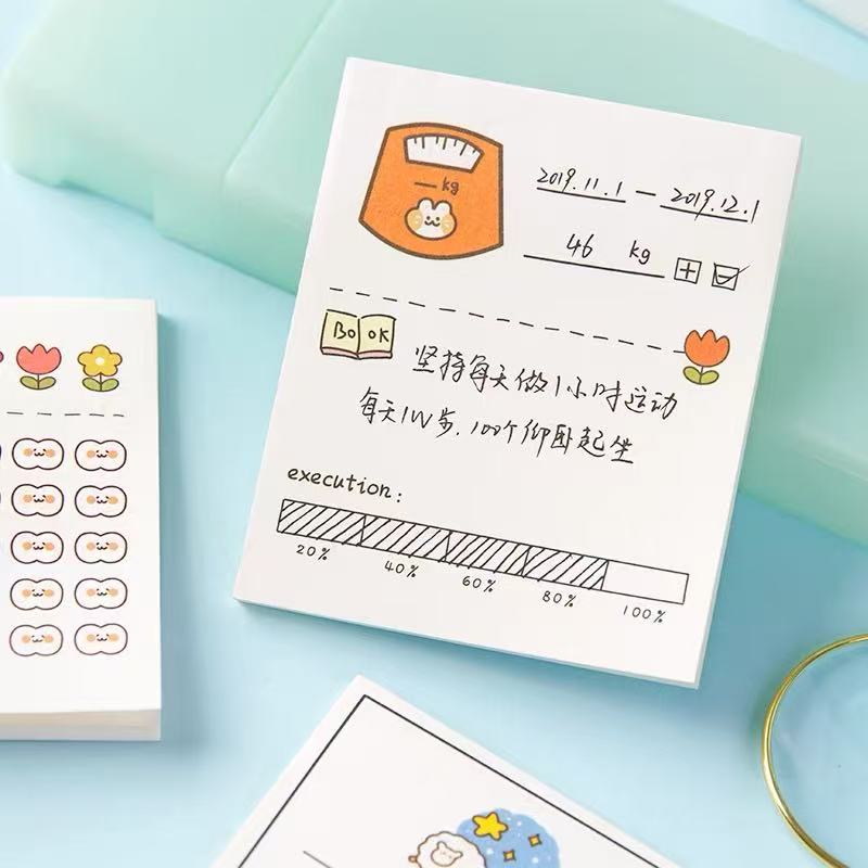 kawai Office School Supplies C - Meal Plan Notepad 评论和价格