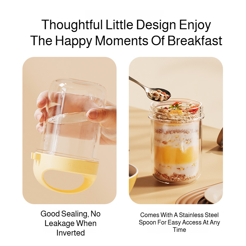 Portable Breakfast Cup Safe Le - Meal Prep Healthy 评论和价格