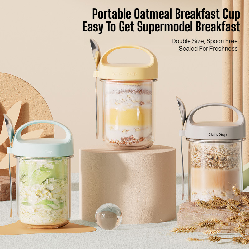 Portable Breakfast Cup Safe Le - Meal Prep Healthy 评论和价格