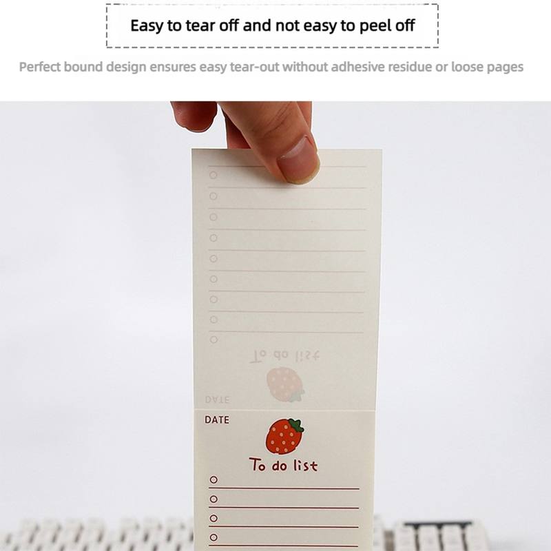 Fruit Bear Sticky Note Pad Sma - Meal Plan Notepad 评论和价格