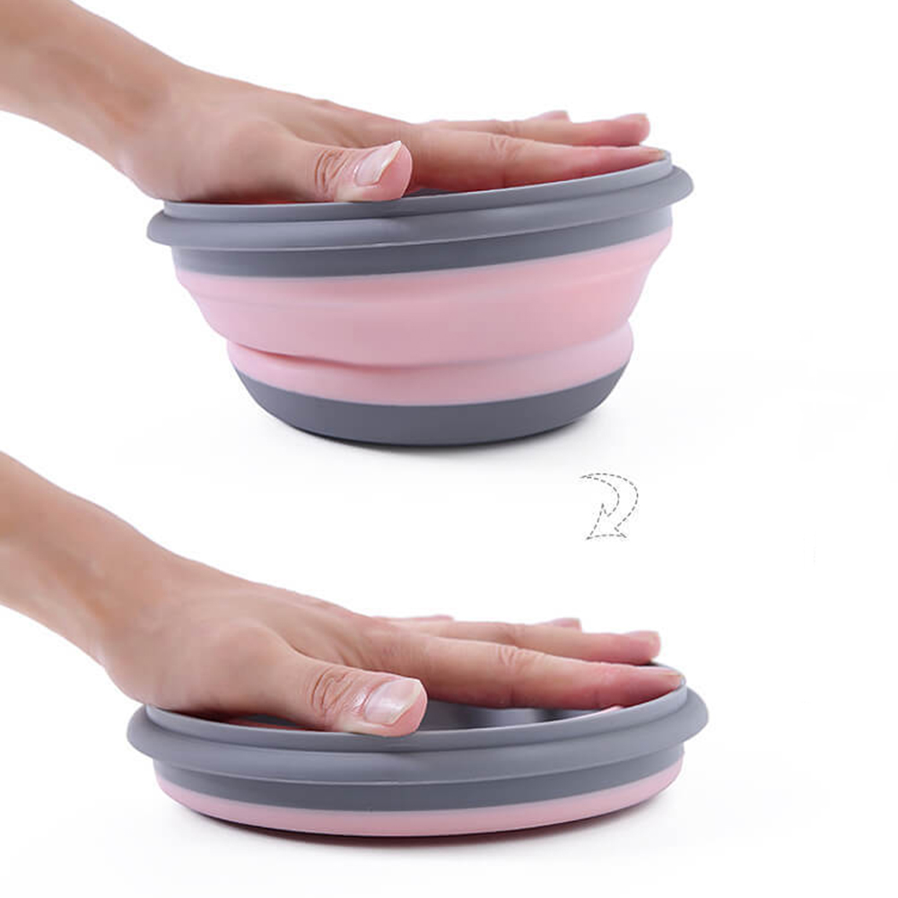 Portable Folding Lunch Box Bow - Salad Container Jar 评论和价格