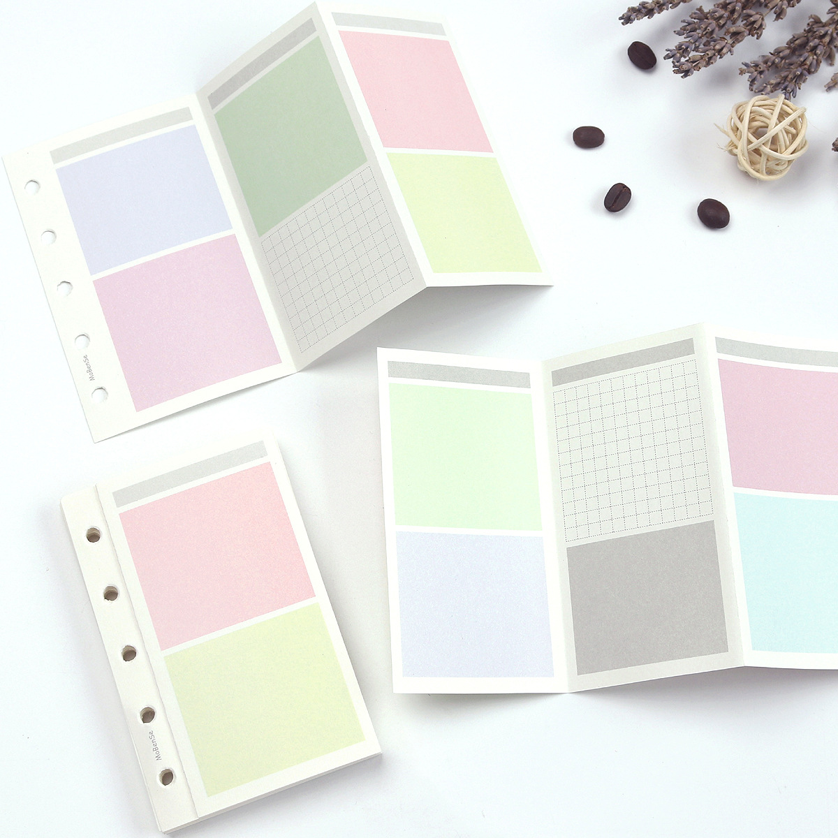 M5 50Sheets Colorful Loose Lea - Meal Plan Notepad 评论和价格